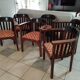 6 art nouveau armchairs