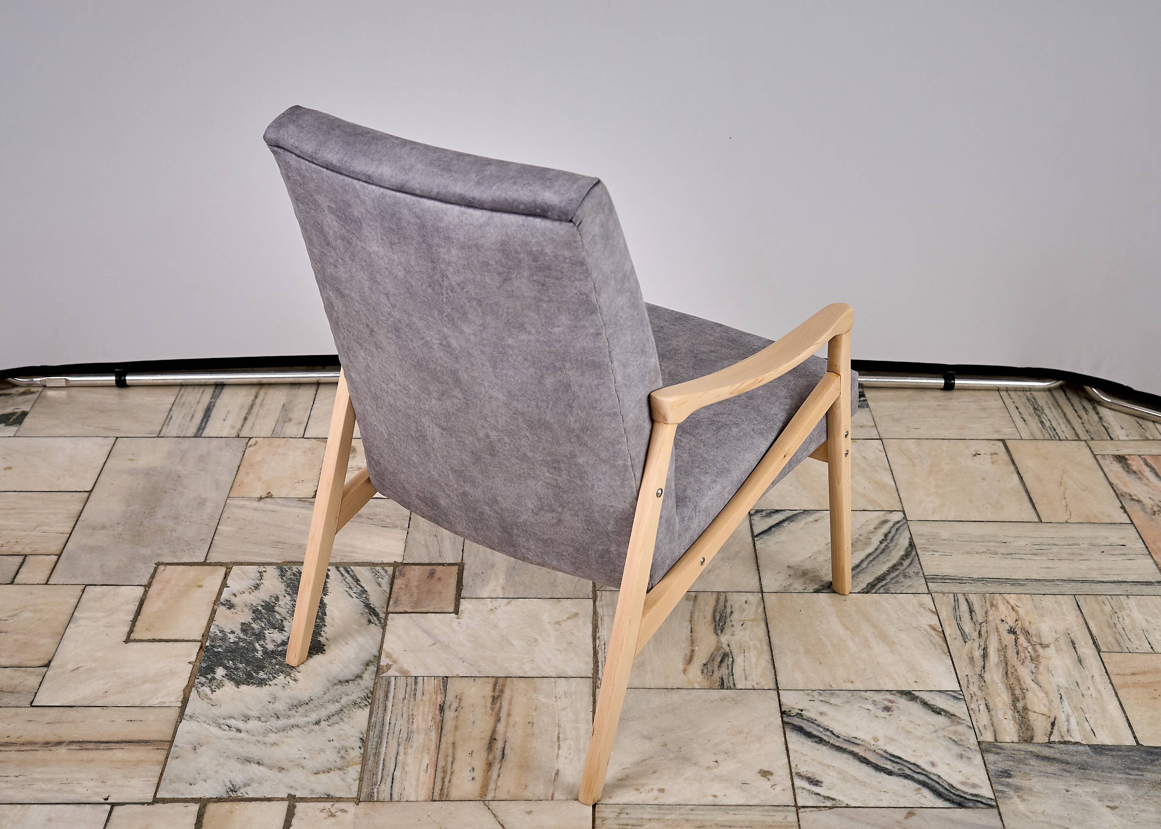 Paire de fauteuils conçus par J. Jiroutek, TON Tchécoslovaquie, années 1960, Vintage