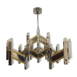Sciolari chandelier 70s