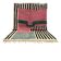 Tapis tissé à la main 100x200 cm, laine, multicolore, Maroc