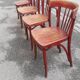 Set of 4 Thonet bistro chairs