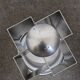 Porte-parapluie en aluminium attribué à Walter & Moretti, France vers 1970