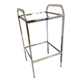 Petite étagère vintage métal chromé