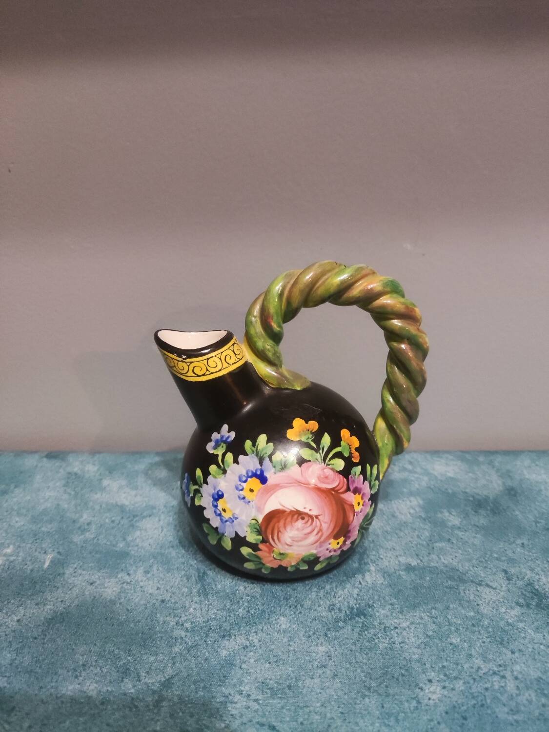 Clamecy earthenware vase