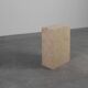 Mid-Century Italian Travertine Console, 1980s