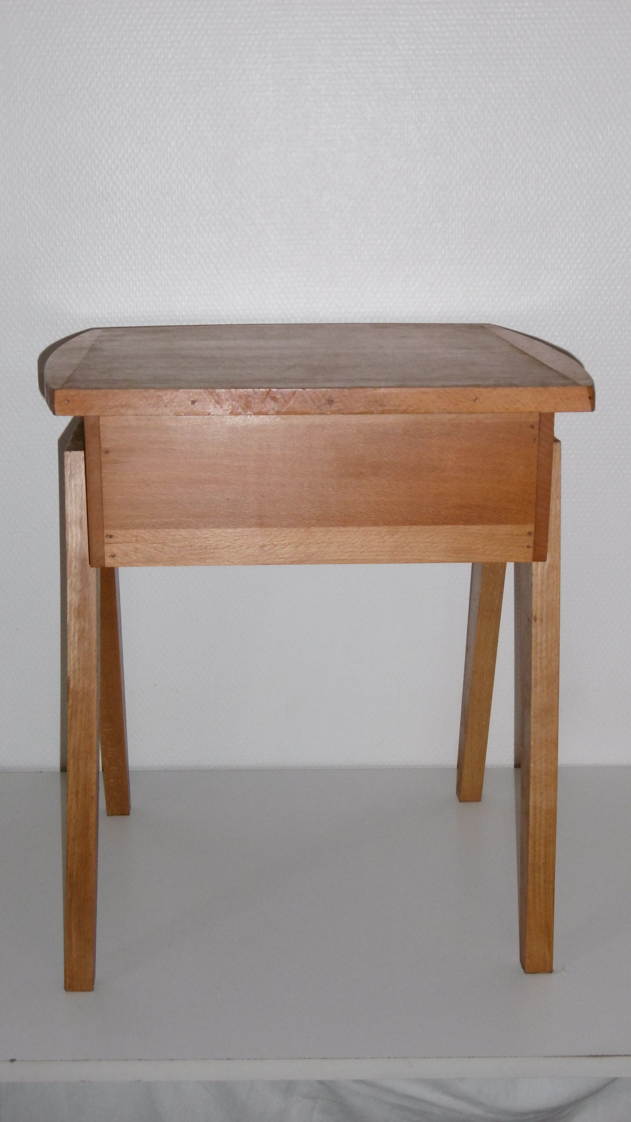 Scandinavian style in beech bedside table