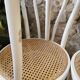 Suite de 6 chaises bistrot cannées