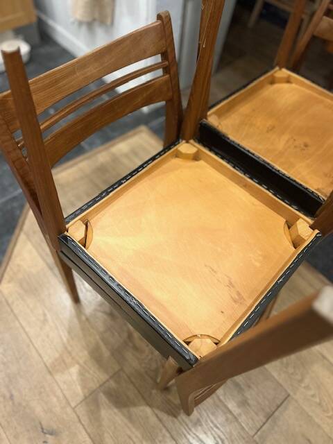 Lot de 2 chaises vintage