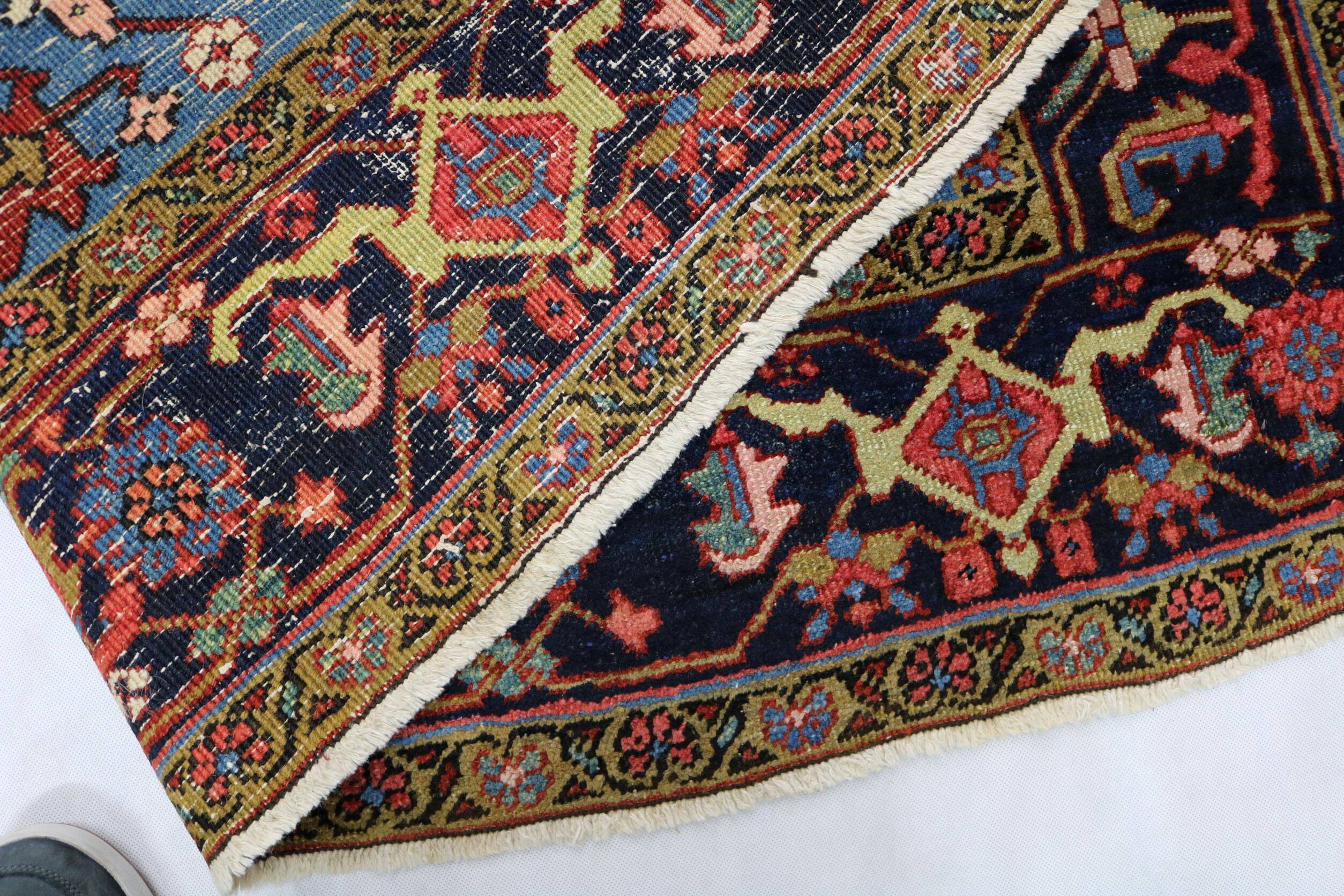 Handmade Heriz rug