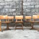 Series of 6 vintage Casala chairs