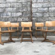 Série de 6 chaises Casala vintage