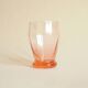 Vintage Art Deco Coloured Table Glassware Set in Transparent Pink Glass
