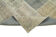 Handmade anatolian vintage 173 cm x 244 cm grey patchwork carpet