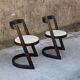 Pair of Halfa chairs by Baumann