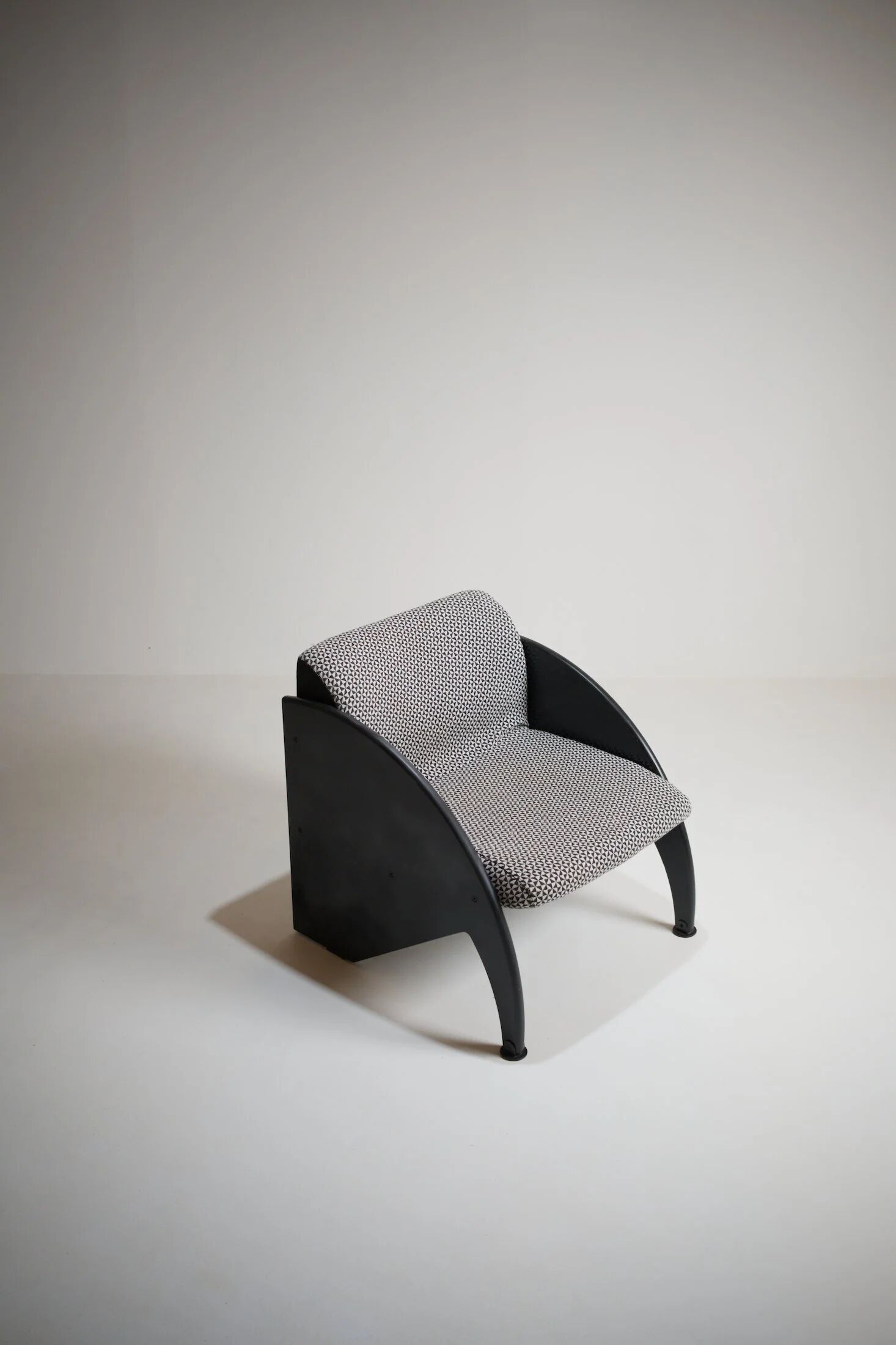 Fauteuil postmoderne, années 80