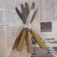 5 mismatched antique knives