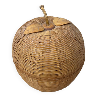 Boîte pomme en osier