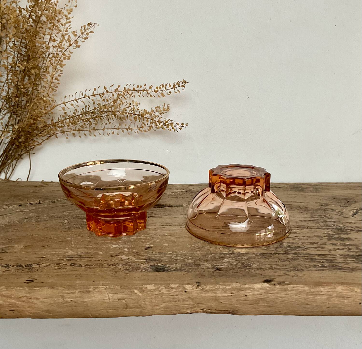 6 Rosaline champagne glasses