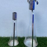 Oil and vinegar, stainless steel, Italian industrial design Achille Castiglioni, Alessi, 1984