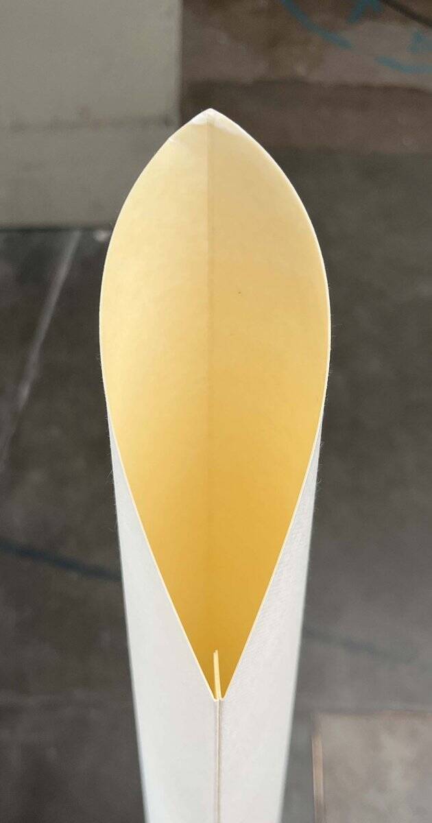 German Postmodern Floor Lamp Vela Sail by A. Engbert and Franz Ringelhan for Rolf Benz, 1990s