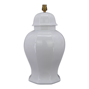 Pied de lampe en porcelaine - circa