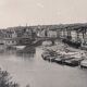 old panoramic poster of Nantes