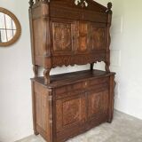 Meuble auvergnat brutaliste art populaire 1890