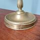 Art Deco desk lamp in brass and satin glass, 1920s-30s