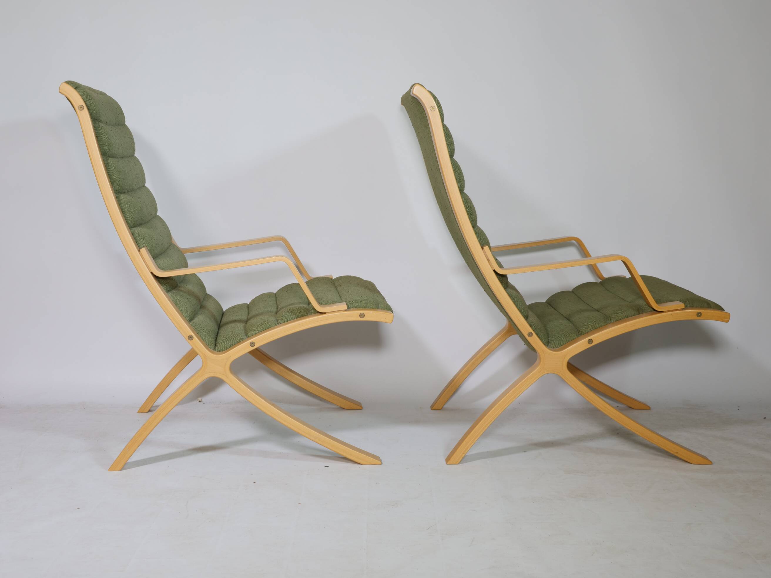 2 fauteuils danois par Fritz Hansen