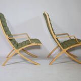 X Chairs Danish Design Armchairs by Fritz Hansen SET of 2, Skandi Armchairs