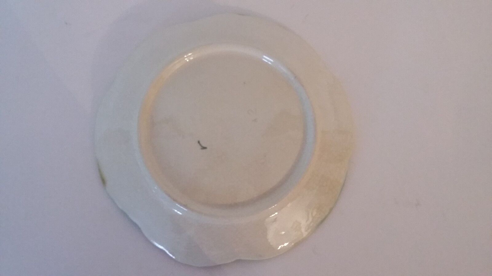 Plate slip thoughts late nineteenth Choisy le Roi