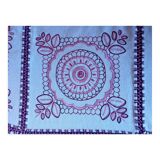 Embroidered cotton tablecloth