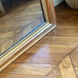 Old mirror louis Philippe golden gold leaf fireplace