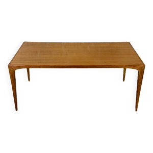 table d'appoint en teck - moderne