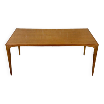 60s 70s teak coffee table side table Danish Modern Design Denmark