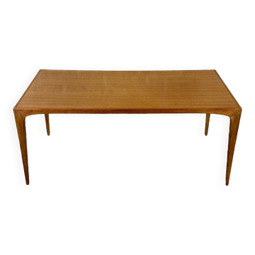 Table d'appoint en teck des années 60 et 70 Design moderne danois Danemark