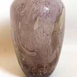 Vase signé La Rochère cristal Hauteur 25,8 cm