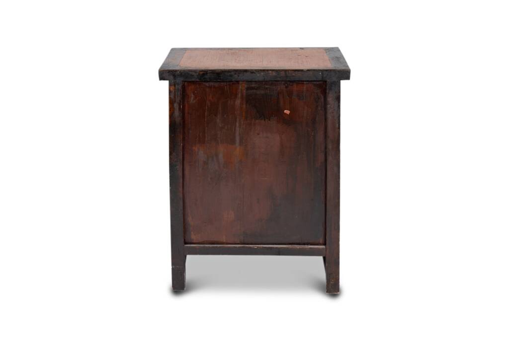 Two Chinese red lacquer sideboards. Nineteenth century.