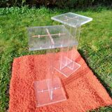 Pair of Plexiglas fifth wheel David lange