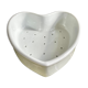 Heart-shaped fruit drainer dish