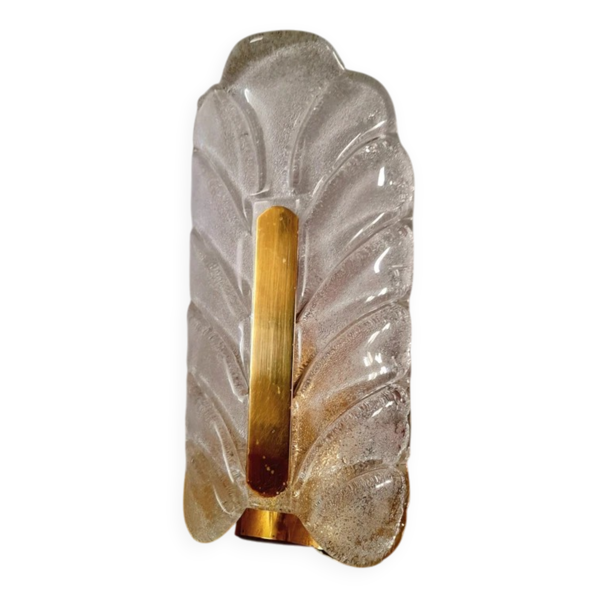 Karl Fagerlung leaf wall light 1970