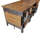 Industrial kitchen island, 1970s