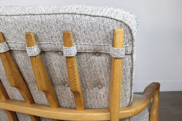 Canapé ''Juliette'' Guillerme Et Chambron, France 1955