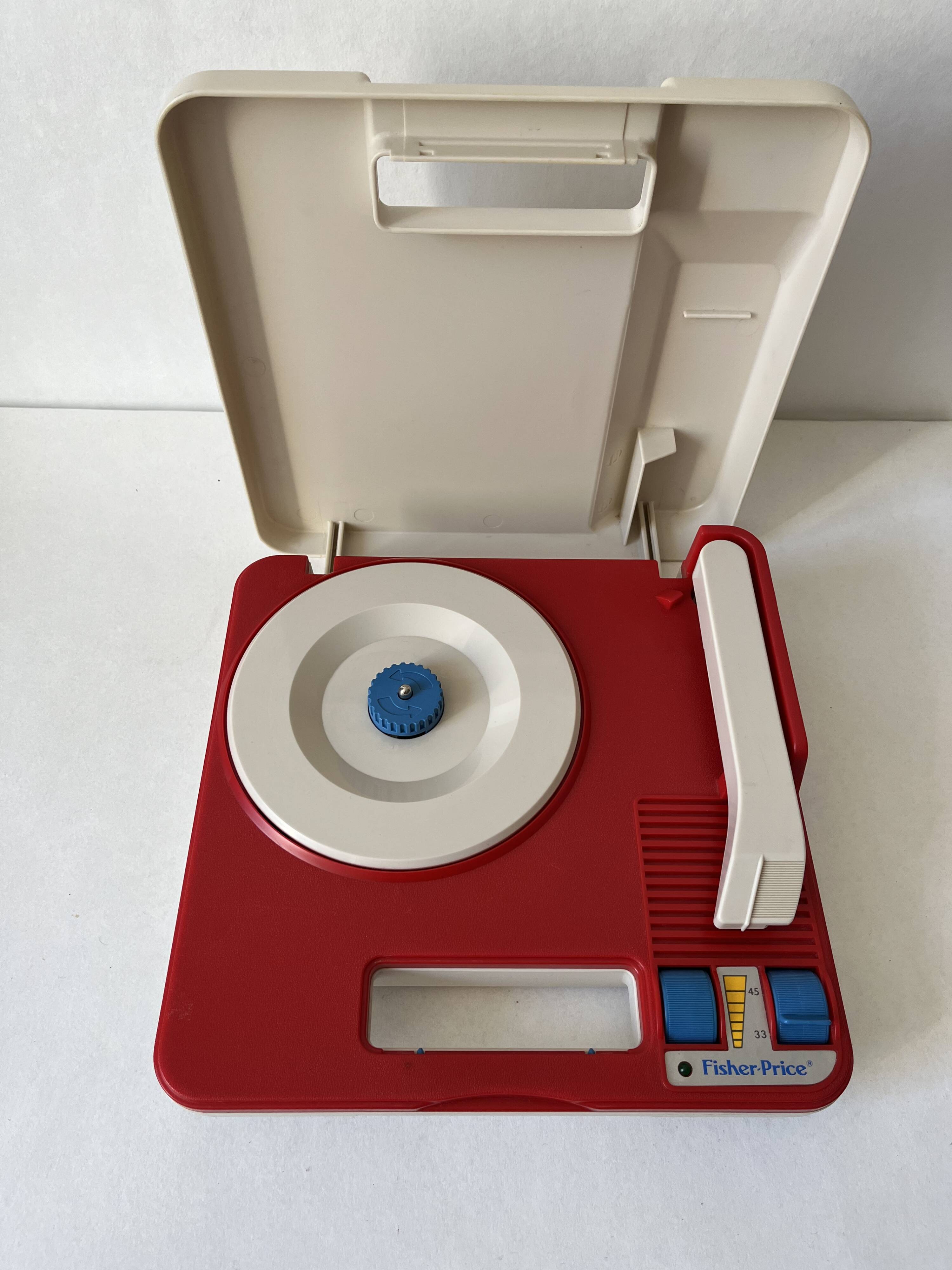 Vintage Fisher Price record player