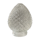 Globe glass pine cone