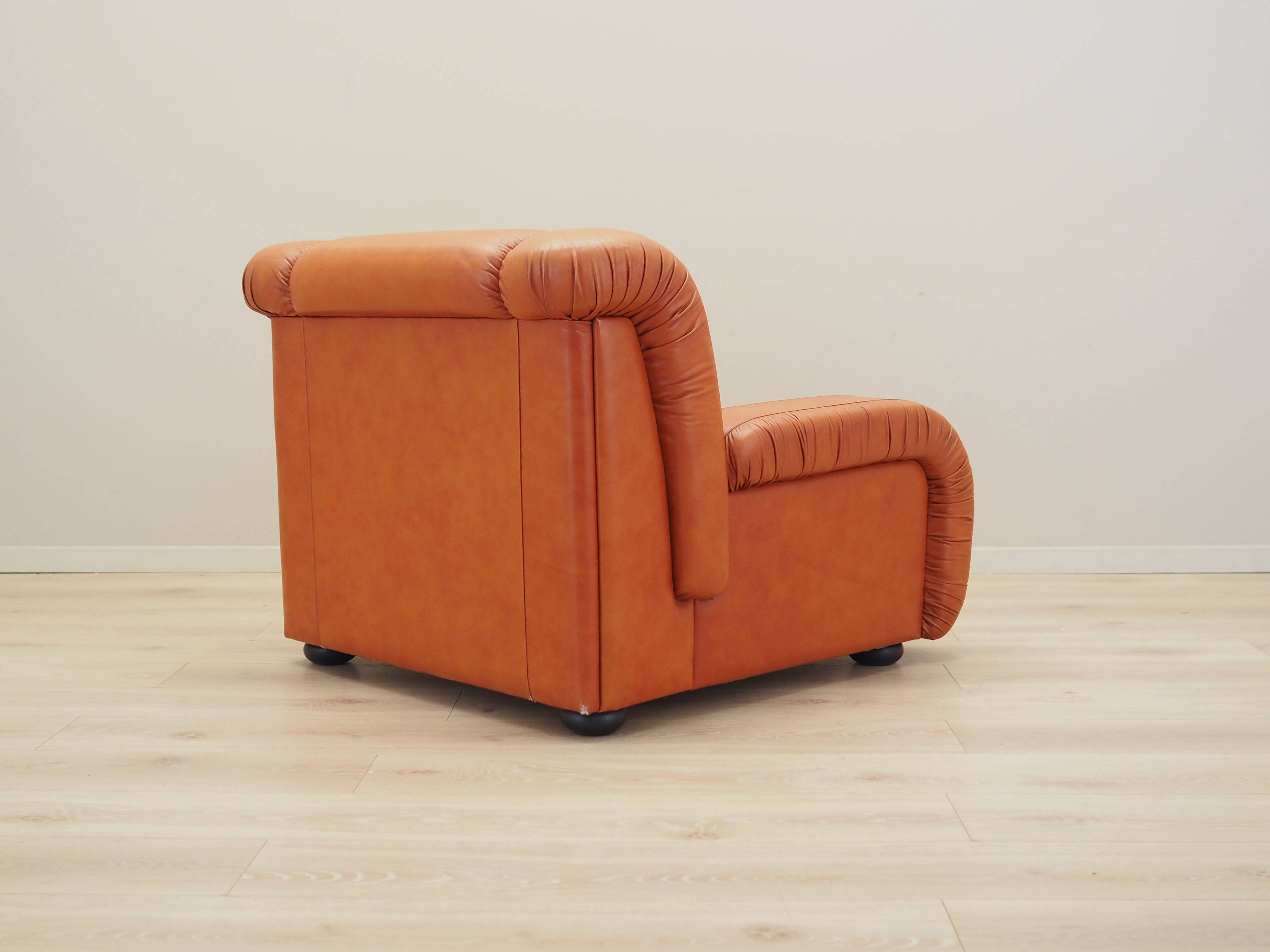 Red armchair, Danish design, 1970s, production: Denmark