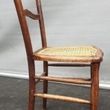 Pair chairs cans d'estaminet XIXth