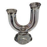 Bougeoir en cristal de Vannes