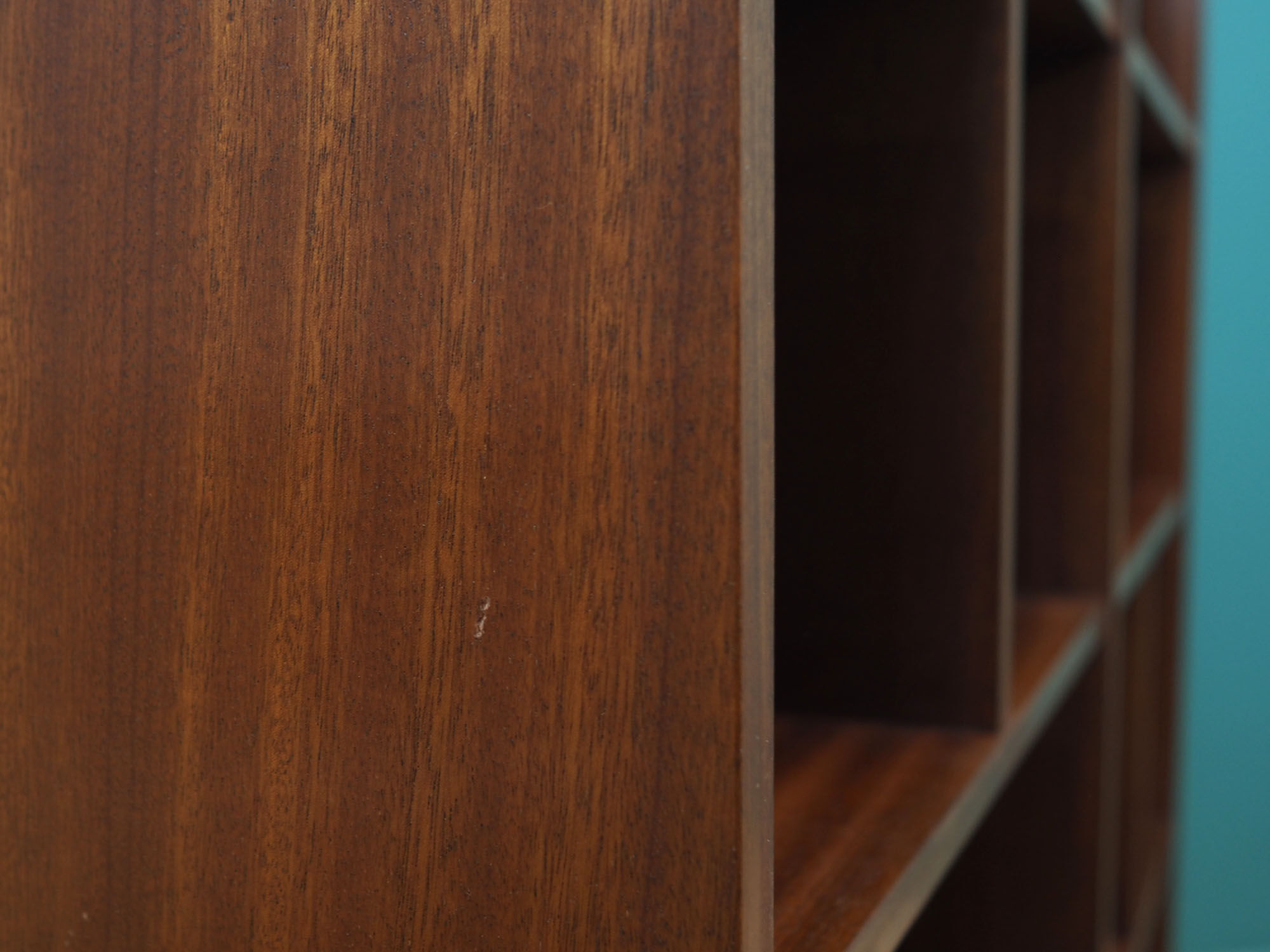 Mahogany bookcase, Danish design, 1960s, production: Denmark