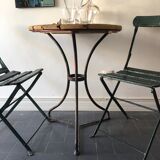Old bistro table for garden